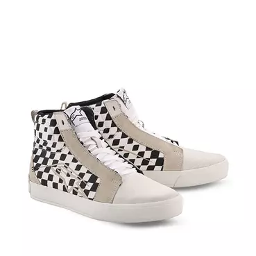 Alpinestars Ride-63 Canvas мотоботы White Black Chess Белый