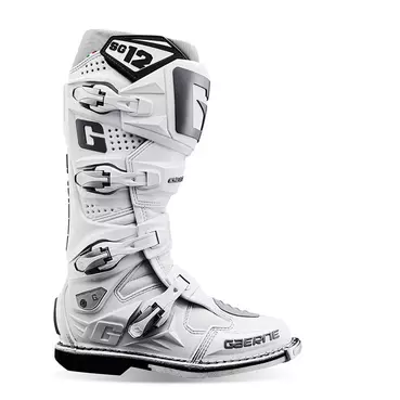 Gaerne Sg-12 мотоботинки White Grey Белый