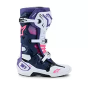 Alpinestars Tech 10 мотоботинки White Purple