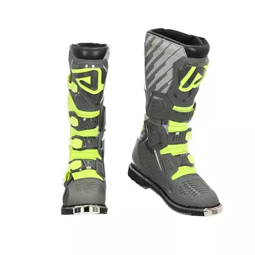 Acerbis X Race мотоботинки Grey Yellow Желтый