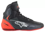 Faster 3 Stiefel black, grey, red