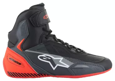 Faster 3 Stiefel black, grey, red