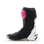 Alpinestars Supertech R мотоботинки Magenta White Yellow Розовый