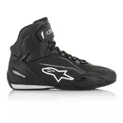Alpinestars Faster 3 мотоботы Black White Черный