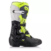 Alpinestars Tech 3 мотоботинки Grey Yellow Fluo Желтый
