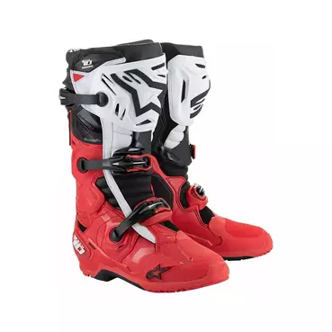 Alpinestars Tech 10 Enduro мотоботинки Bright Red Красный