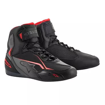 Alpinestars Faster 3 мотоботы Black Red Красный