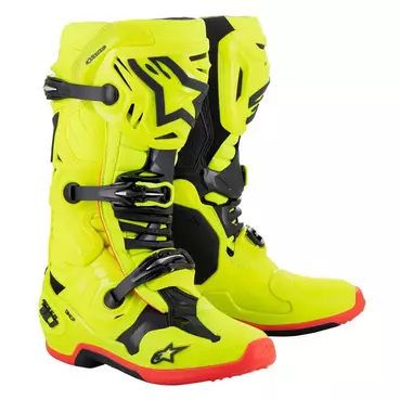 Alpinestars Tech 10 мотоботинки Yellow Fluo Желтый