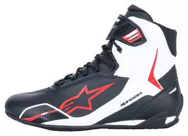 Faster 4 Stiefel Black, White, Red