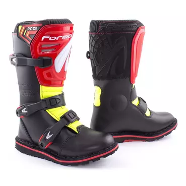 Forma Rock Kid мотоботинки Black Red Yellow Черный