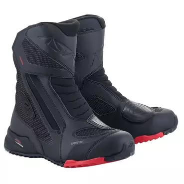 Alpinestars Rt-7 Drystar мотоботинки Black Red Черный