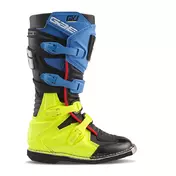 Gaerne Gxj Kid мотоботинки Black Blue Yellow Fluo Синий
