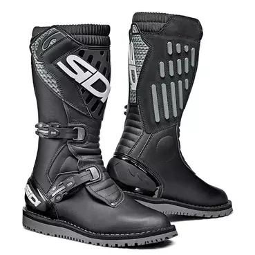 Sidi Trial Zero.2 мотоботинки Black Черный