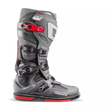 Gaerne Sg22 мотоботинки Anthracite Black Red Серый