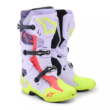 Alpinestars Tech 10 Supervented мотоботинки Purple