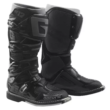 Gaerne Sg-12 Enduro Black Grey Черный