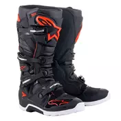 Alpinestars Tech 7 Enduro мотоботинки Black Red Fluo Красный