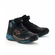 Alpinestars Cr X Drystar мотоботы Petrol Orange Черный
