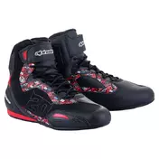 Alpinestars Fq20 Faster 3 Rideknit мотоботы Black Red Красный