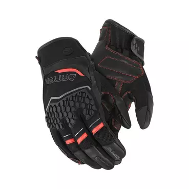 Dane Rorvig мотоперчатки Black Red Красный