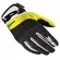 Spidi Flash-kp мотоперчатки Black Fluo Yellow Желтый
