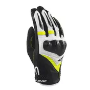 Clover Raptor 3 мотоперчатки Black White Yellow Желтый