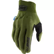 100% Cognito Smart Shock мотоперчатки Army Green Зеленый