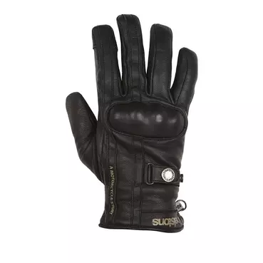 Helstons Burton мотоперчатки Black Черный