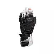 Dainese Fiero Metal мотоперчатки Black White Белый