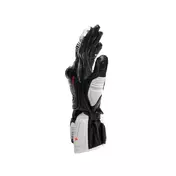 Dainese Fiero Metal мотоперчатки Black White Белый