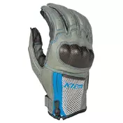 Klim Induction мотоперчатки Cool Grey Electric Blue Синий