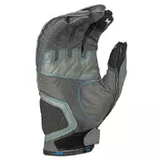 Klim Induction мотоперчатки Cool Grey Electric Blue Синий