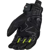Ls2 Spark 2 Leather мотоперчатки Black Hv Yellow Желтый