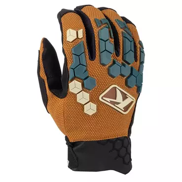 Klim Dakar мотоперчатки Brown Petrol Коричневый