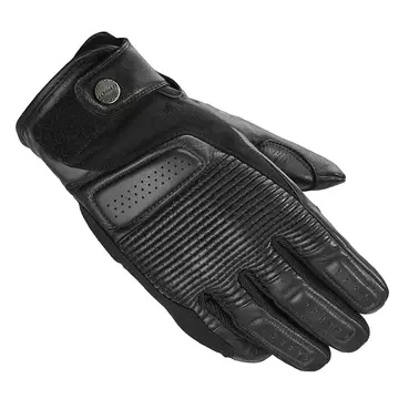 Spidi Clubber Leather мотоперчатки Black Черный