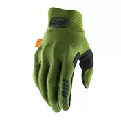 100% Cognito мотоперчатки Green Black Зеленый