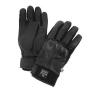 Helstons Justin Hiver Leather мотоперчатки Black Черный
