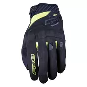 Five Rs3 Evo мотоперчатки Black Yellow Fluo Желтый