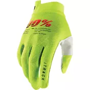 100% Itrack Mx Glove Fluo Yellow Желтый