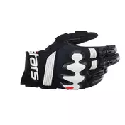 Alpinestars Halo Leather мотоперчатки Black White Белый