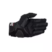 Alpinestars Halo Leather мотоперчатки Black White Белый