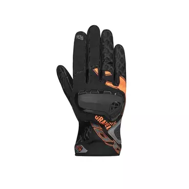 Ixon Gravel Air мотоперчатки Black Orange Оранжевый