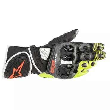 Alpinestars Gp Plus R V2 мотоперчатки Black Yellow Желтый