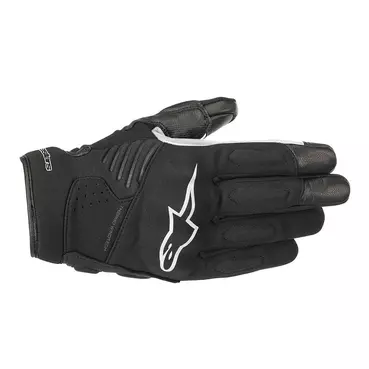 Alpinestars Faster мотоперчатки Black White Белый