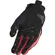 Ls2 Dart 2 мотоперчатки Black Red Красный