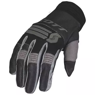 Scott X-plore мотоперчатки Black Grey Черный