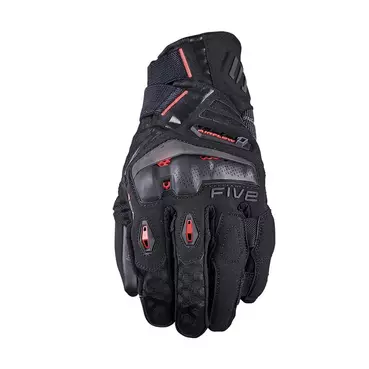 Five Tfx1 Airflow Short мотоперчатки Black Red Fluo Черный
