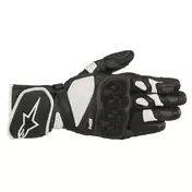 Alpinestars Sp-1 V2 Leather мотоперчатки White Black Белый