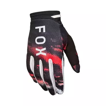 Fox 180 Kairos мотоперчатки White Red Fluo Красный