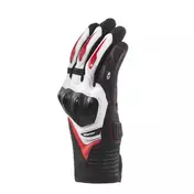 Clover Raptor 3 мотоперчатки Black White Red Красный